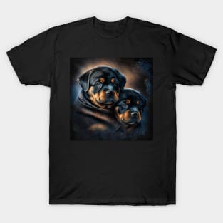 Rottweiler Puppies T-Shirt